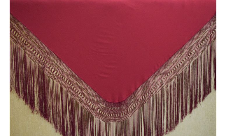 Mantón liso seda 140cm