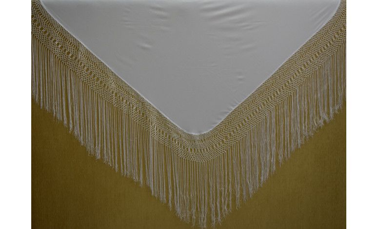 Mantón liso seda 140cm