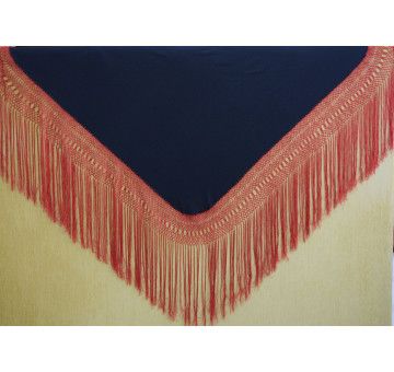 Mantón liso crespón 140cm 2