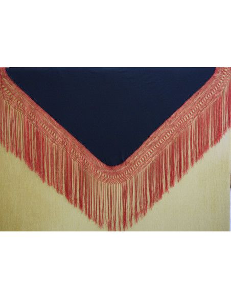 Mantón liso seda 140cm