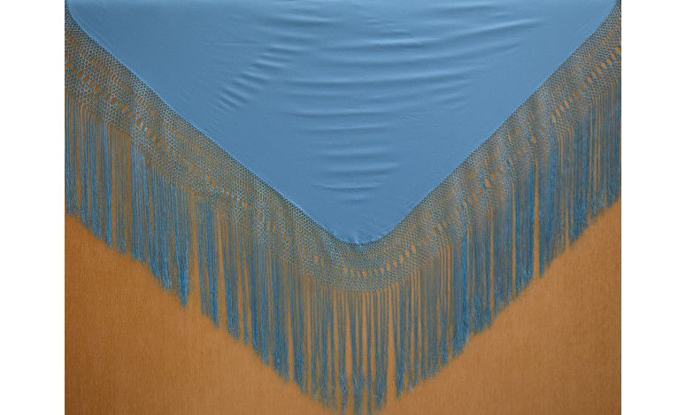Mantón liso seda 140cm