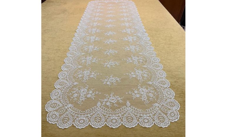 Mantilla máquina niña 65*185