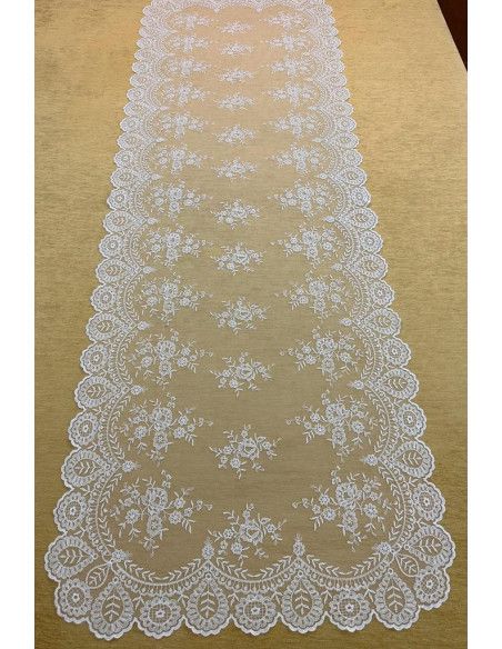 Mantilla máquina niña 65*185
