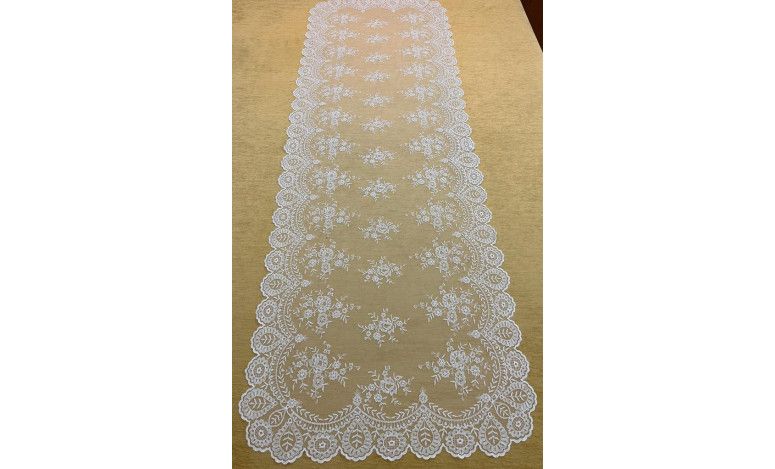 Mantilla máquina niña 65*185