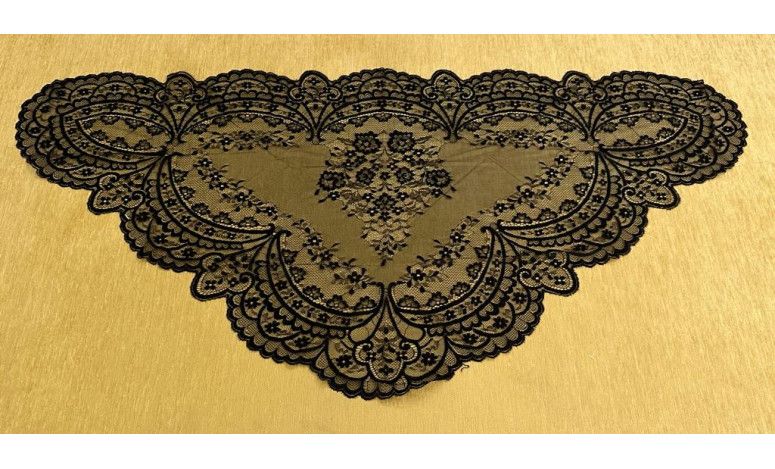 Mantilla máquina triangular 120*60