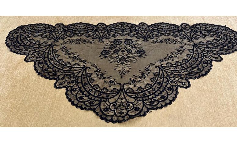 Mantilla máquina triangular 120*60