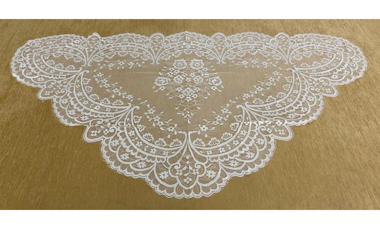 Mantilla máquina triangular 120*60