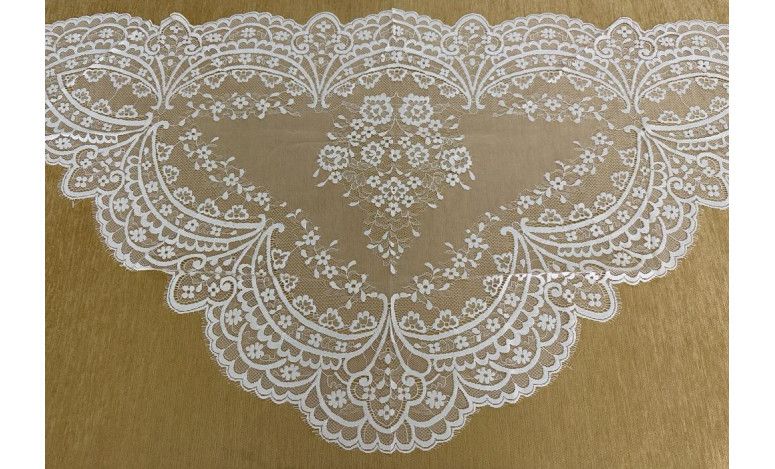 Mantilla máquina triangular 120*60