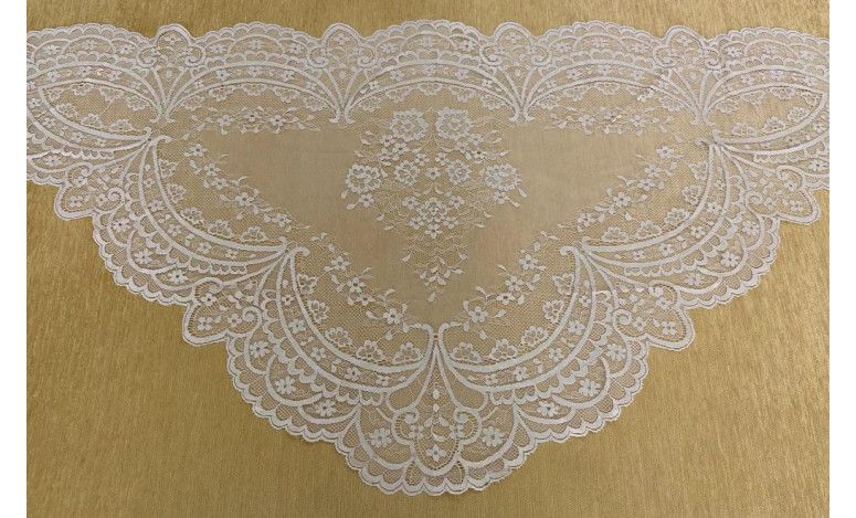 Mantilla máquina triangular 120*60