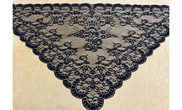 Mantilla máquina triangular 150*75