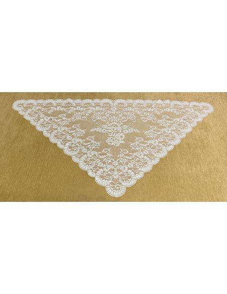 Mantilla máquina triangular 150*75