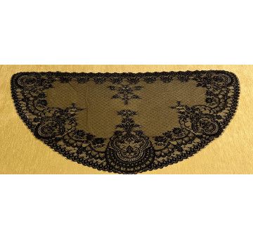 Mantilla máquina media luna