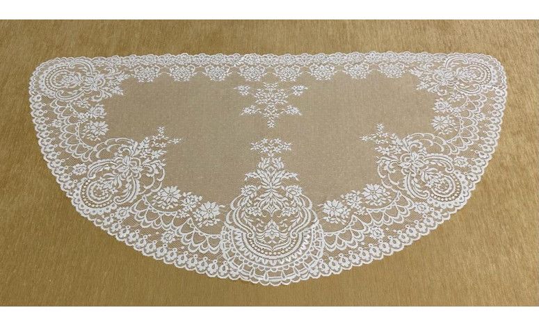 Mantilla máquina media luna