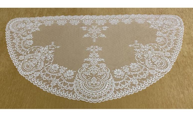 Mantilla máquina media luna