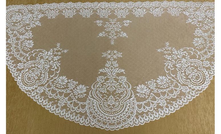 Mantilla máquina media luna