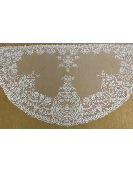 Mantilla máquina media luna