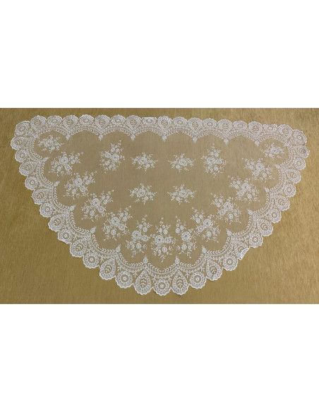 Mantilla media luna 80*145
