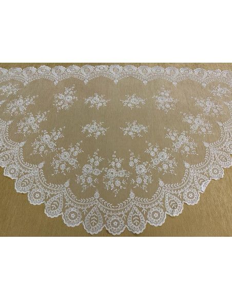 Mantilla media luna 80*145