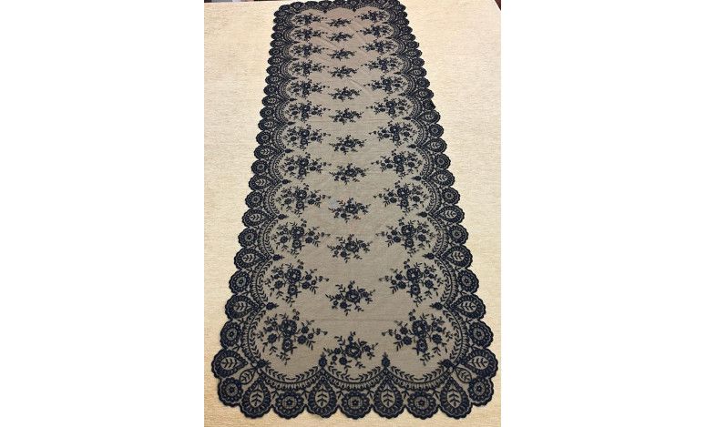 Mantilla máquina niña 65*185