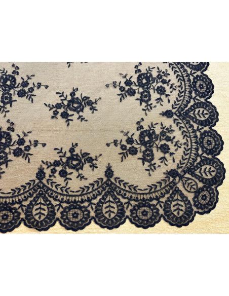 Mantilla máquina niña 65*185