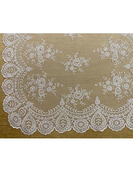 Mantilla máquina niña 65*185