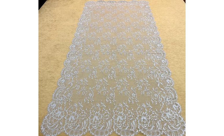 Mantilla echarpe máquina 60*170