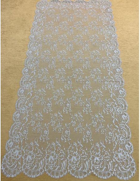Mantilla echarpe máquina 60*170