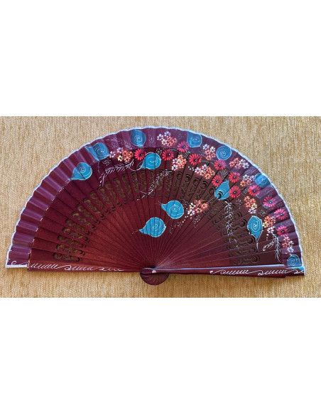 Abanico peral flores