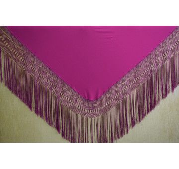 Mantón liso seda 140cm