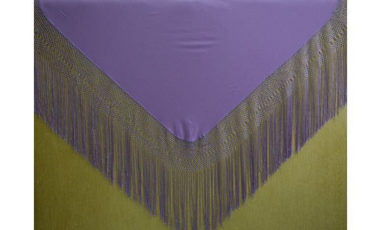 Mantón liso seda 140cm