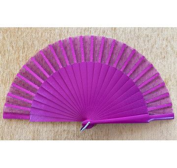 Abanico tul plumeti colores