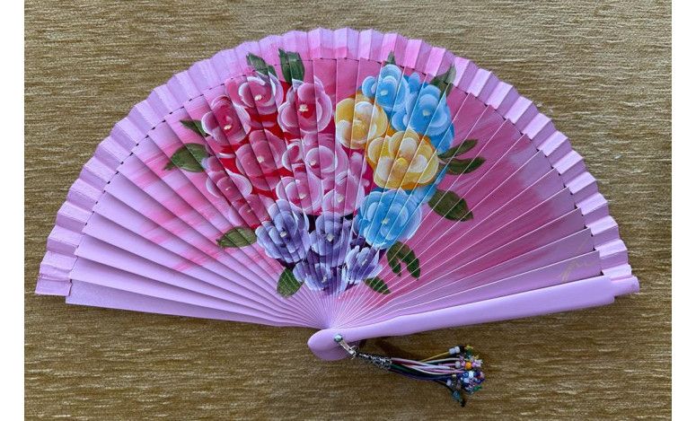 Abanico flores