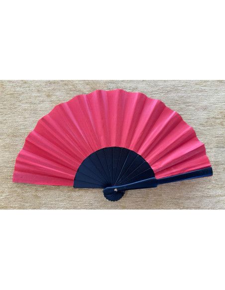 Abanico bolso negro-rojo