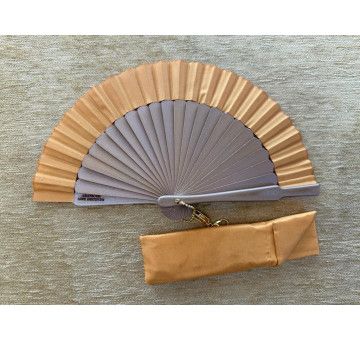 Abanico caballero oro