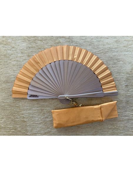 Abanico caballero oro