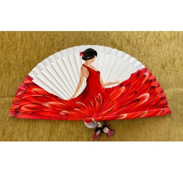 Abanico flamenca
