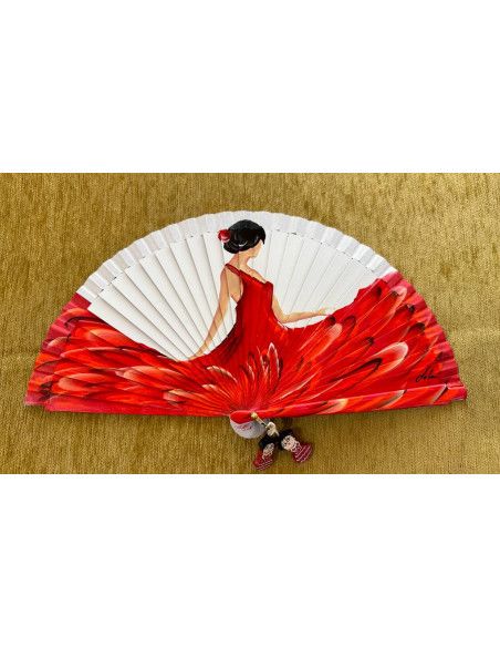 Abanico flamenca