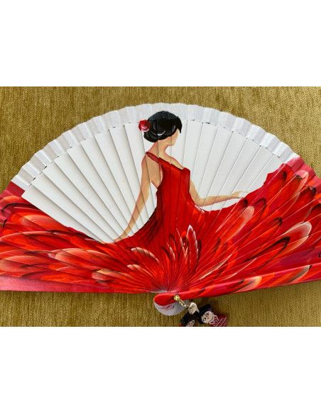 Abanico flamenca