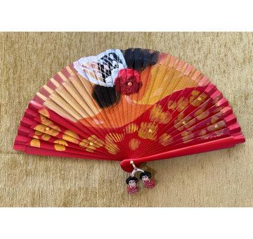 Abanico flamenca peineta