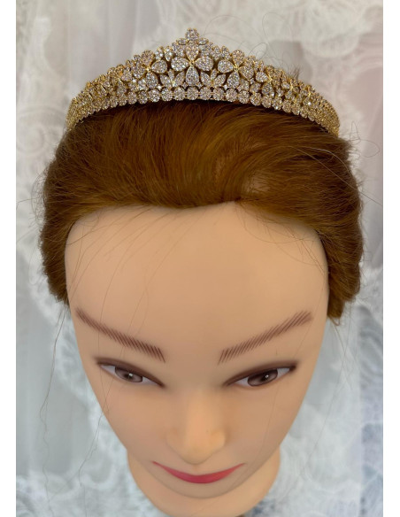 Tiara dorada