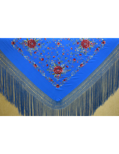 Mantón mano seda 140cm