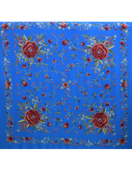Mantón mano seda 140cm