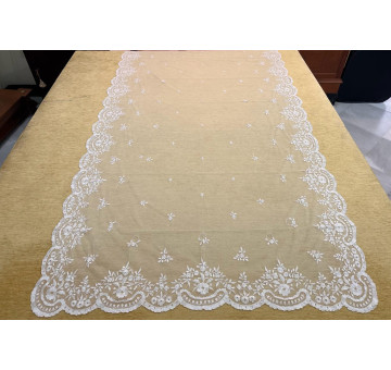 Mantilla mano seda
