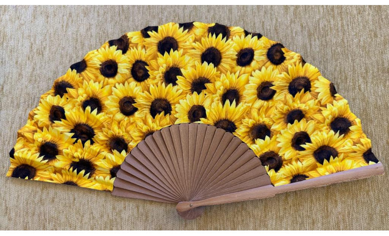 Abanico girasoles