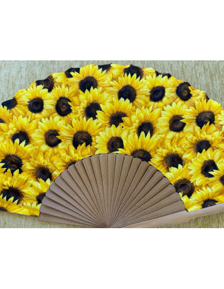 Abanico girasoles