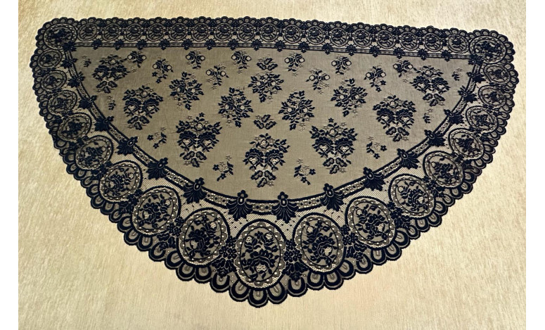 Velo media luna 160*80