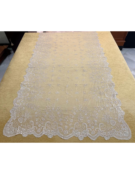 Mantilla mano seda 130*250