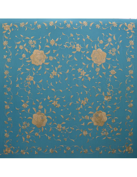 Mantón mano seda 110cm