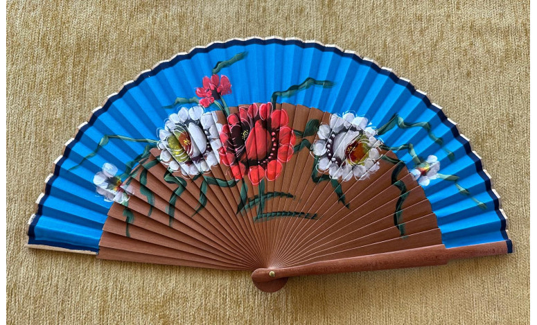 Abanico flores