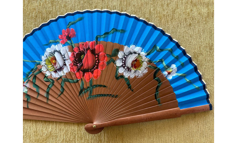 Abanico flores